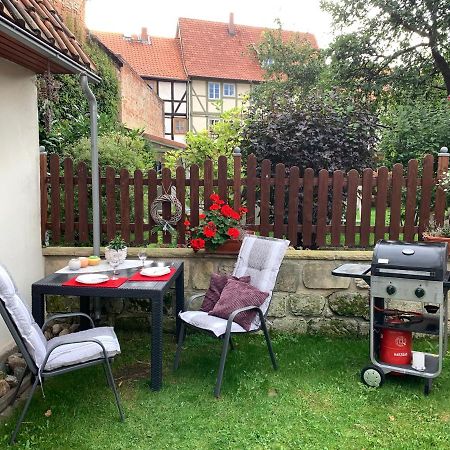 Am Mathildenbrunnen Klein Appartement Quedlinburg Buitenkant foto